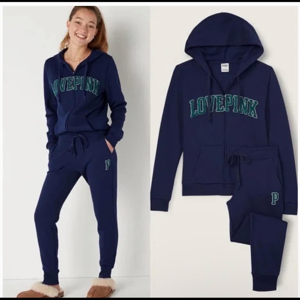 Victoria’s Secret pink jogger and sweater set